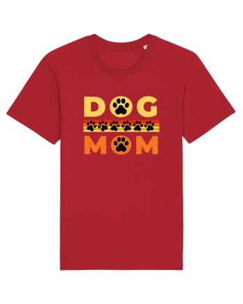 Dog Mom Red