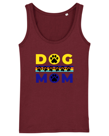 Dog Mom Burgundy