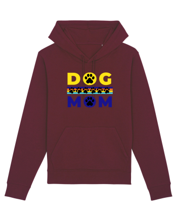 Dog Mom Burgundy