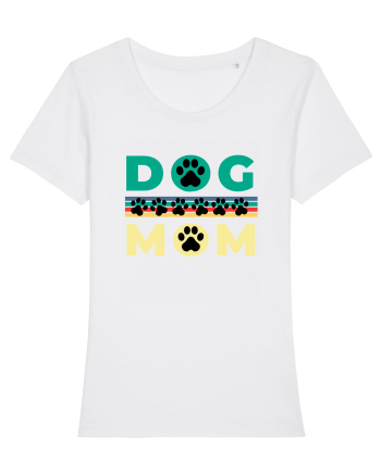 Dog Mom White