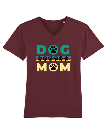 Dog Mom Burgundy