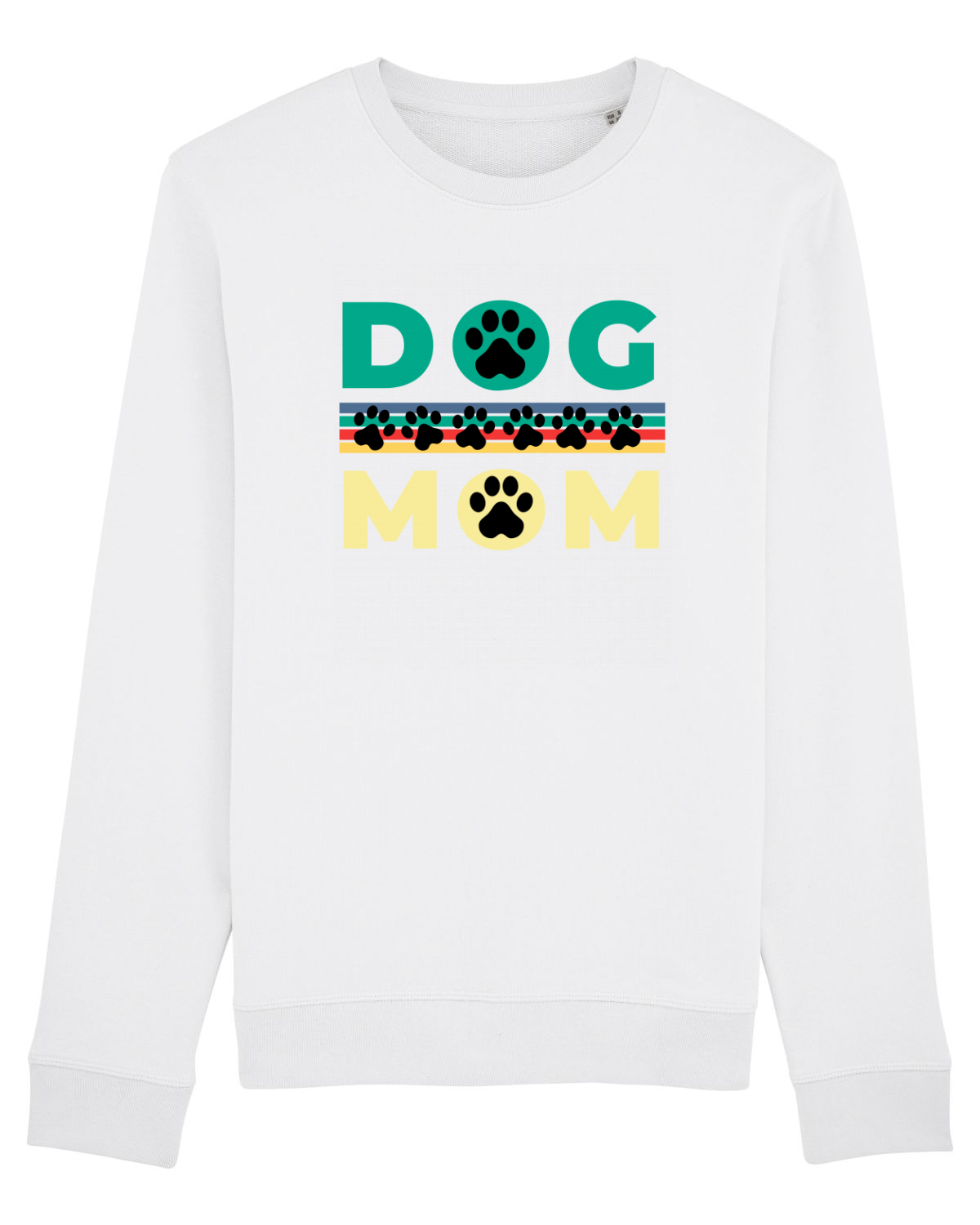 Bluză mânecă lungă Unisex Rise White