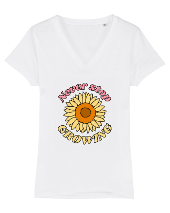 Never Stop Growing White