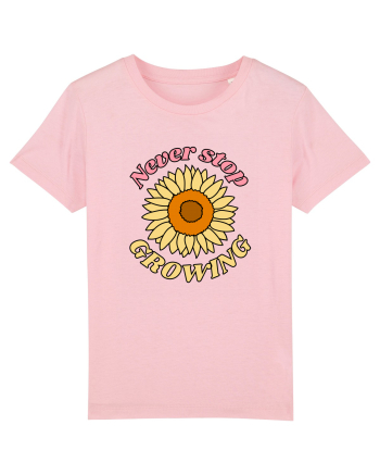 Never Stop Growing Cotton Pink
