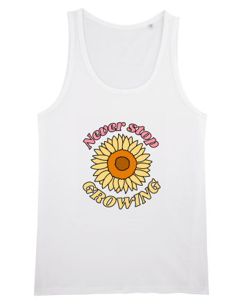 Never Stop Growing White