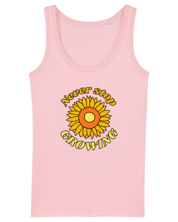 Never Stop Growing Cotton Pink