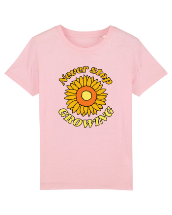 Never Stop Growing Cotton Pink