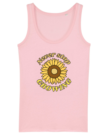 Never Stop Growing Cotton Pink