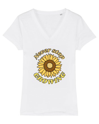Never Stop Growing White