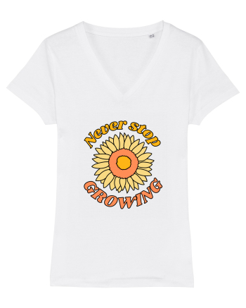 Never Stop Growing White