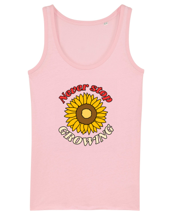 Never Stop Growing Cotton Pink
