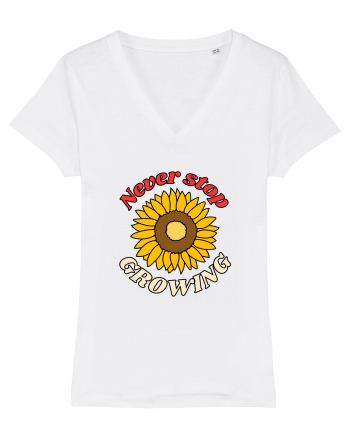 Never Stop Growing White