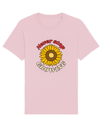Never Stop Growing Cotton Pink