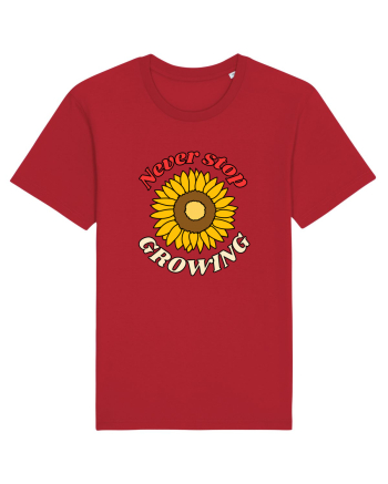 Never Stop Growing Red