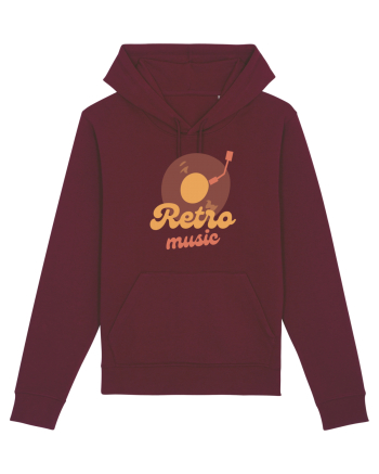 Retro Music Burgundy