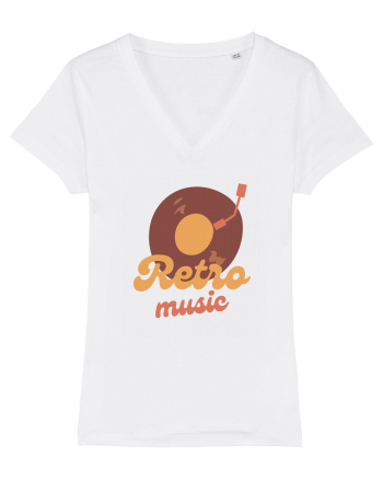 Retro Music White