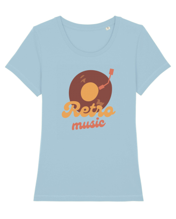 Retro Music Sky Blue