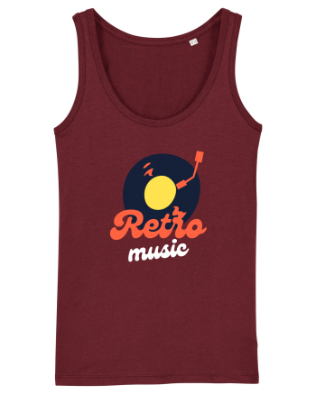 Retro Music Burgundy