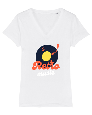 Retro Music White