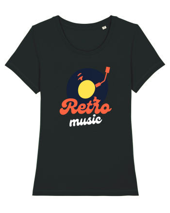 Retro Music Black