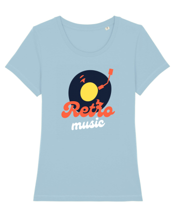 Retro Music Sky Blue