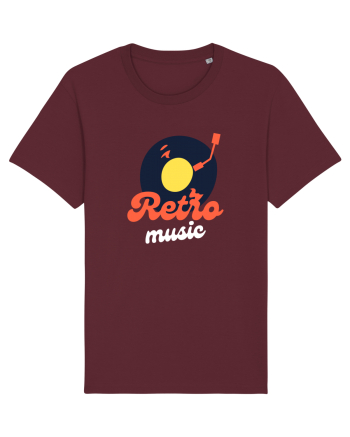 Retro Music Burgundy
