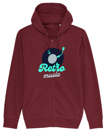 Retro Music Burgundy