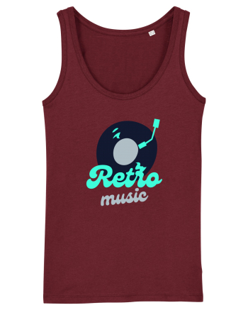 Retro Music Burgundy
