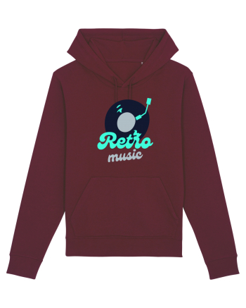 Retro Music Burgundy