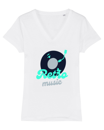 Retro Music White