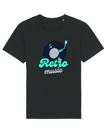 Retro Music Black