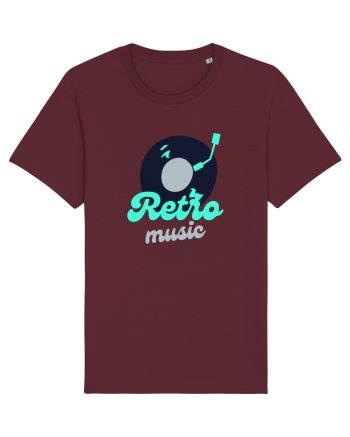 Retro Music Burgundy