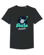Retro Music Tricou mânecă scurtă guler larg Bărbat Skater
