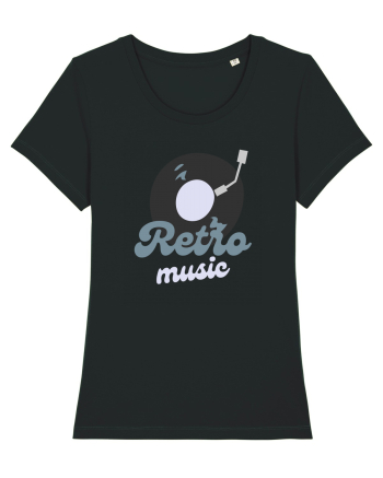 Retro Music Black