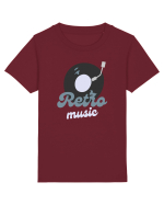 Retro Music Tricou mânecă scurtă  Copii Mini Creator
