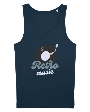 Retro Music Navy