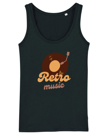 Retro Music Black