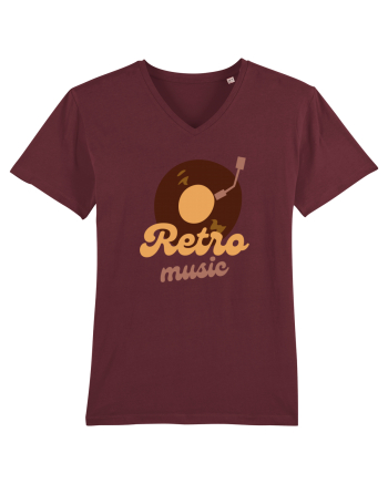 Retro Music Burgundy