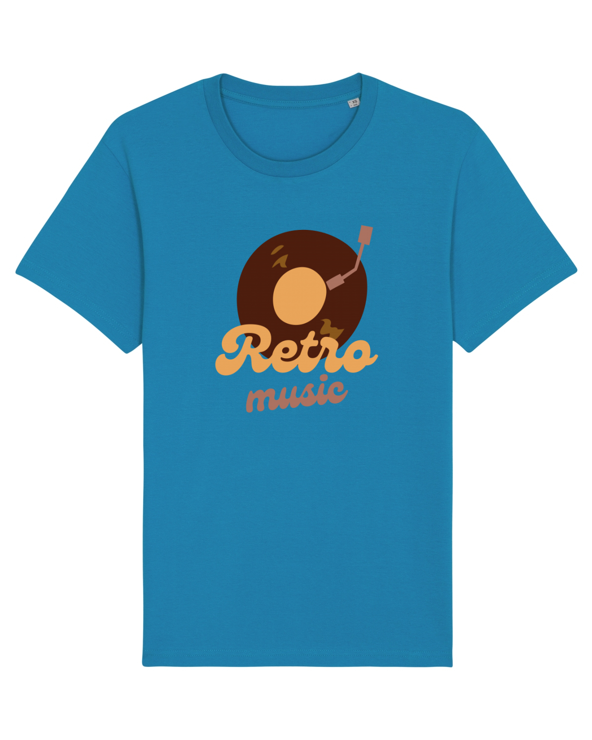 Tricou mânecă scurtă Unisex Rocker Azur