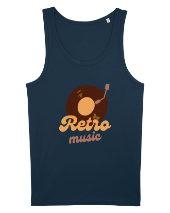 Retro Music Navy