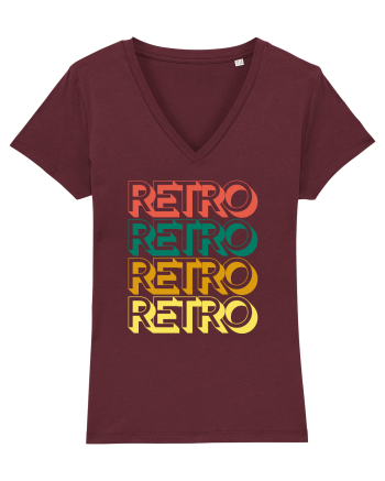 Retro Lover Burgundy