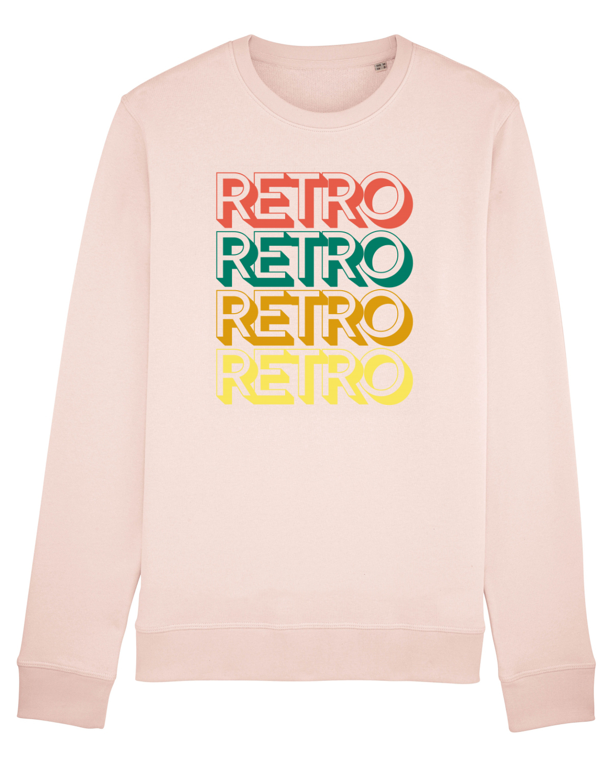 Bluză mânecă lungă Unisex Rise Candy Pink