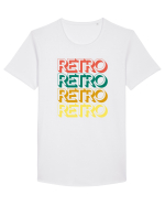 Retro Lover Tricou mânecă scurtă guler larg Bărbat Skater