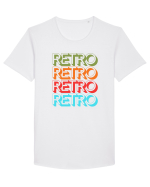 Retro Lover Tricou mânecă scurtă guler larg Bărbat Skater