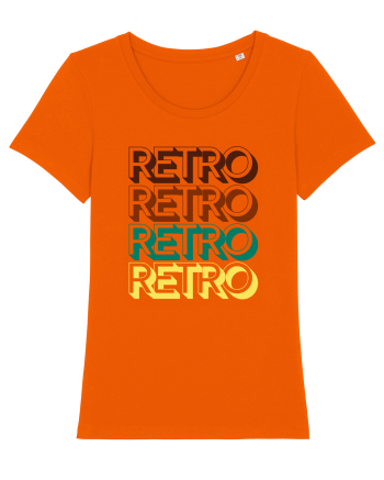 Retro Lover Bright Orange