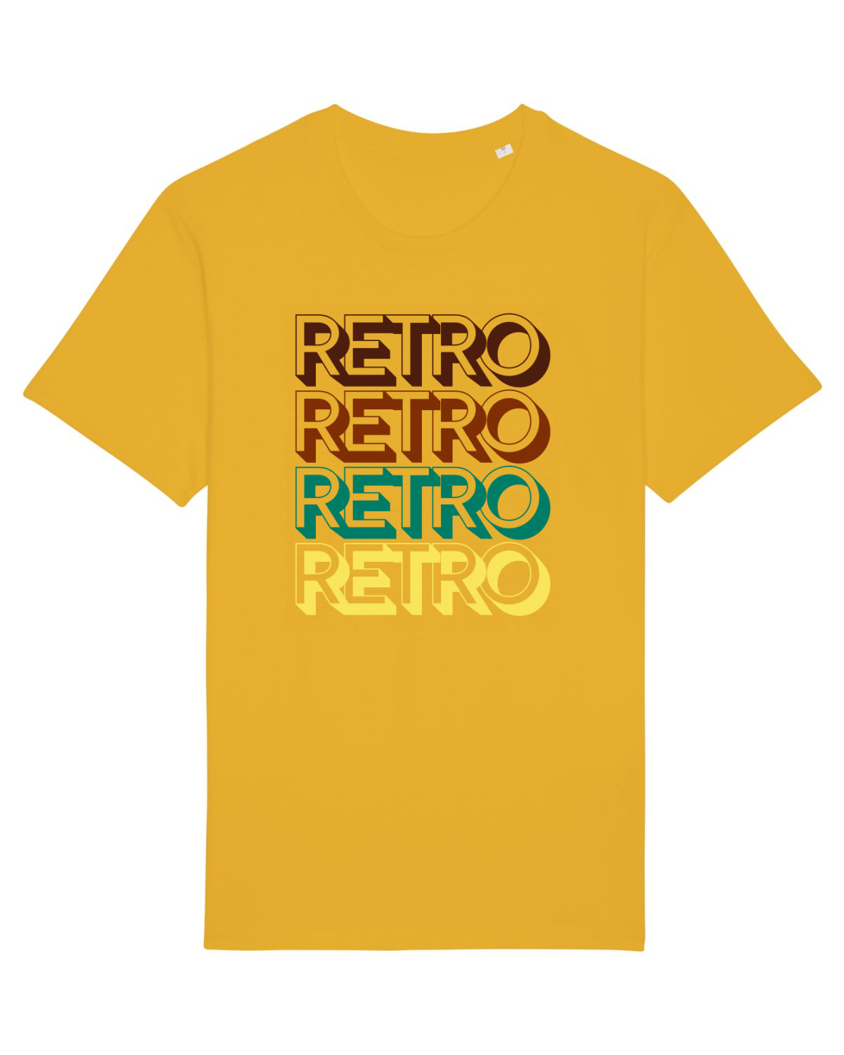 Tricou mânecă scurtă Unisex Rocker Spectra Yellow
