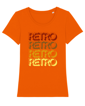 Retro Lover Bright Orange