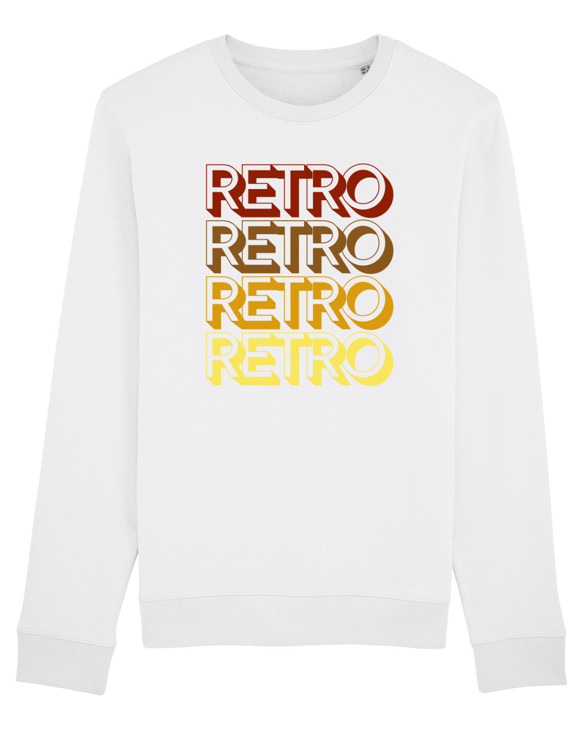 Bluză mânecă lungă Unisex Rise White