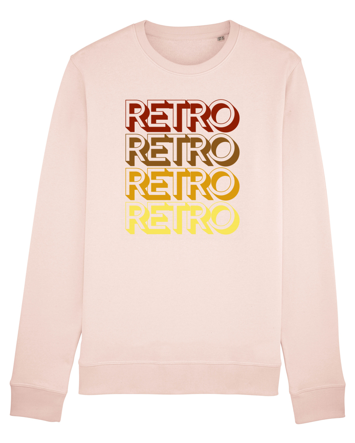 Bluză mânecă lungă Unisex Rise Candy Pink