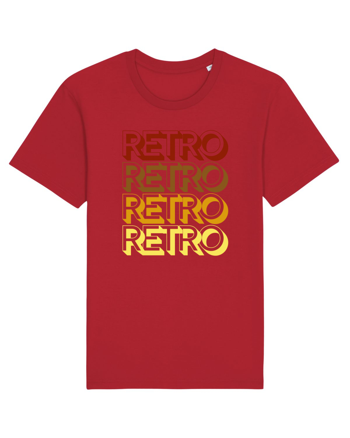 Tricou mânecă scurtă Unisex Rocker Red